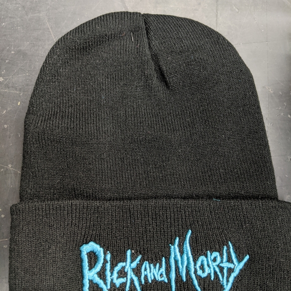 Mens Womens Rick Morty Embroidery 